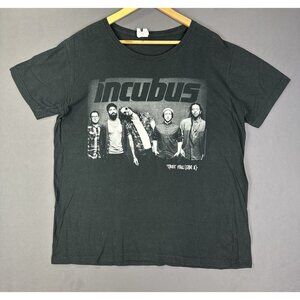 Vintage Y2K Incubus Trust Fall Side A Band Tee Promo Concert Black XL Shirt Rare